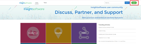 Insight Portal Registration and Basic Use