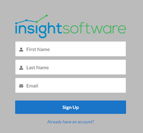 Insight Portal Registration and Basic Use