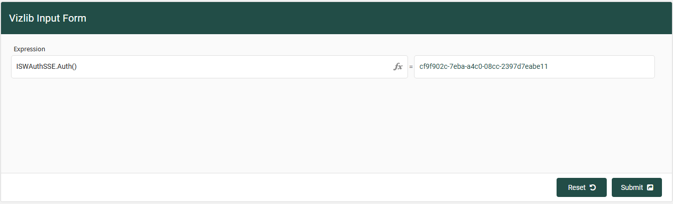 Vizlib Writeback Table - How to verify if the SSE Auth connection has ...