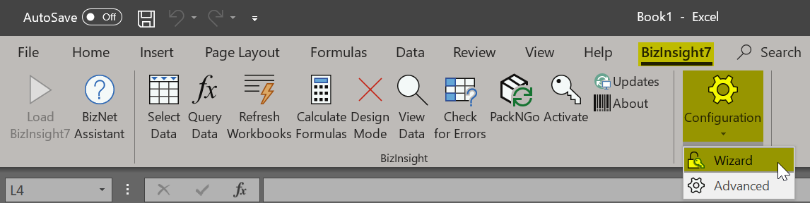 BizNet - How to point BizInsight7 to a new database