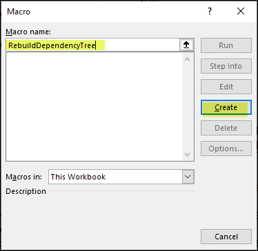 BizNet - How to Rebuild Excel's Dependency Tree