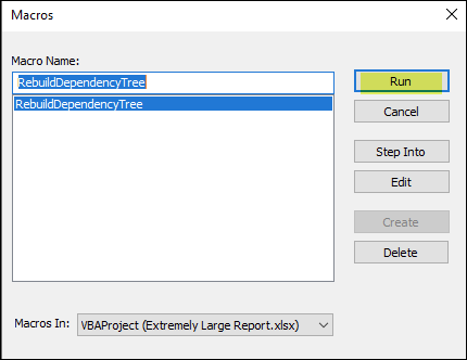 BizNet - How to Rebuild Excel's Dependency Tree