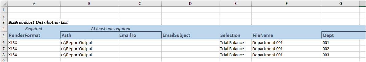 BizNet - How to create User Defined Parameters for BizBroadcast