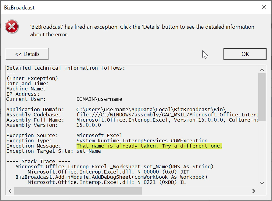 BizNet - Microsoft Excel will permanently delete this sheet - OR - That ...