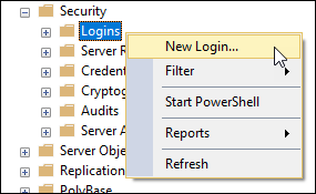 BizNet - Cannot open database ‘dbname’ requested by the login