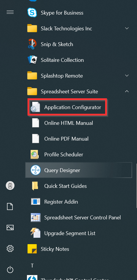 Spreadsheet Server - Changing File Locations in Application ...