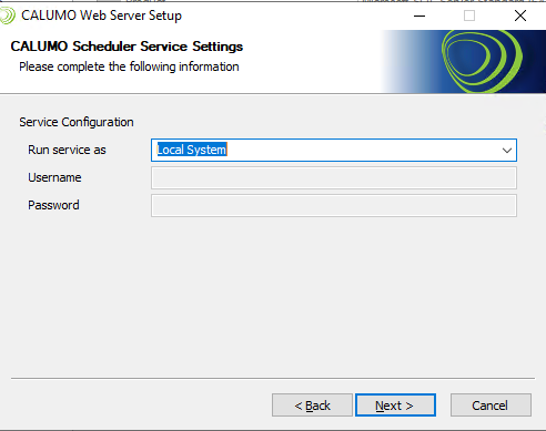 CALUMO On Premise Windows Authentication mode clean install quick guide