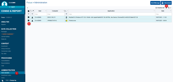 Viareport – Consolidation – A package is open in read mode due to a ...