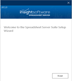 Spreadsheet Server V20 Client Installation Guide