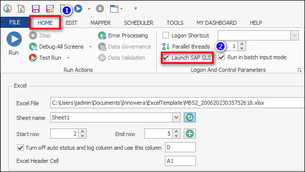 Process Runner - Error during frontend communication