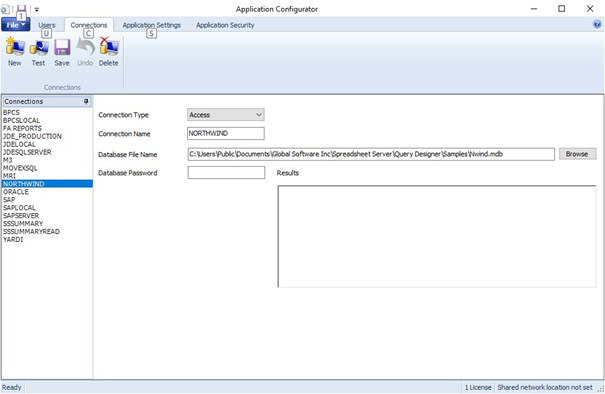Spreadsheet Server - Additional Configuration
