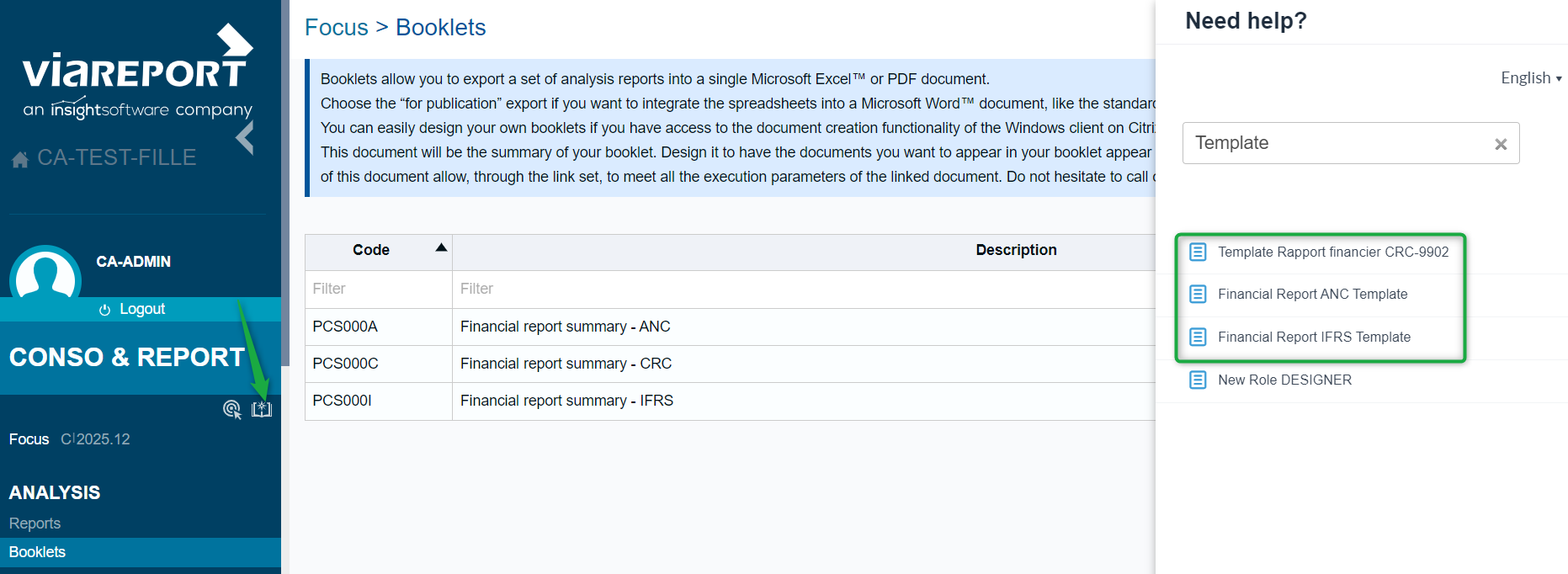 Viareport – Conso&Report : Activation of the macro of the Word file of ...