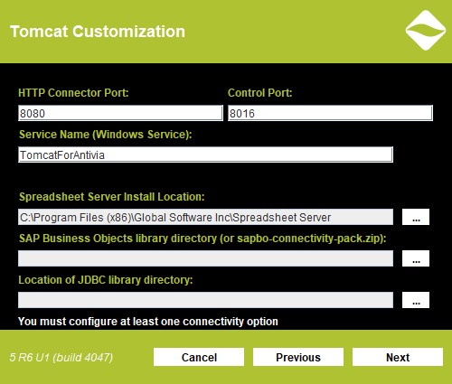 Intellicast Spreadsheet Server - Server Installation