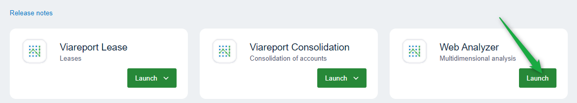 Viareport – Lease : Restrict sharing of a Web Analyzer to certain users